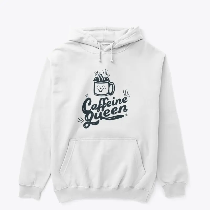 Caffeine Queen t-shirt design