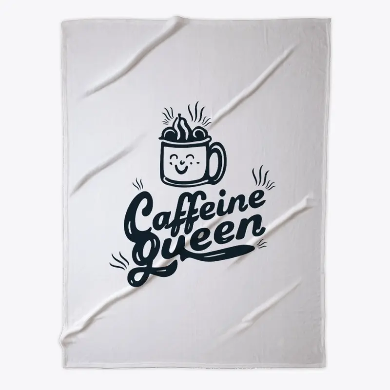 Caffeine Queen t-shirt design