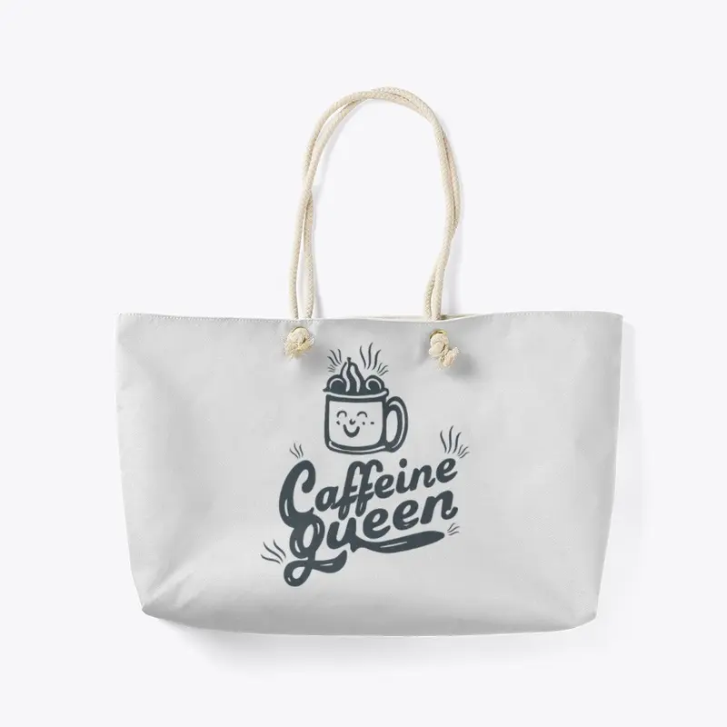 Caffeine Queen t-shirt design